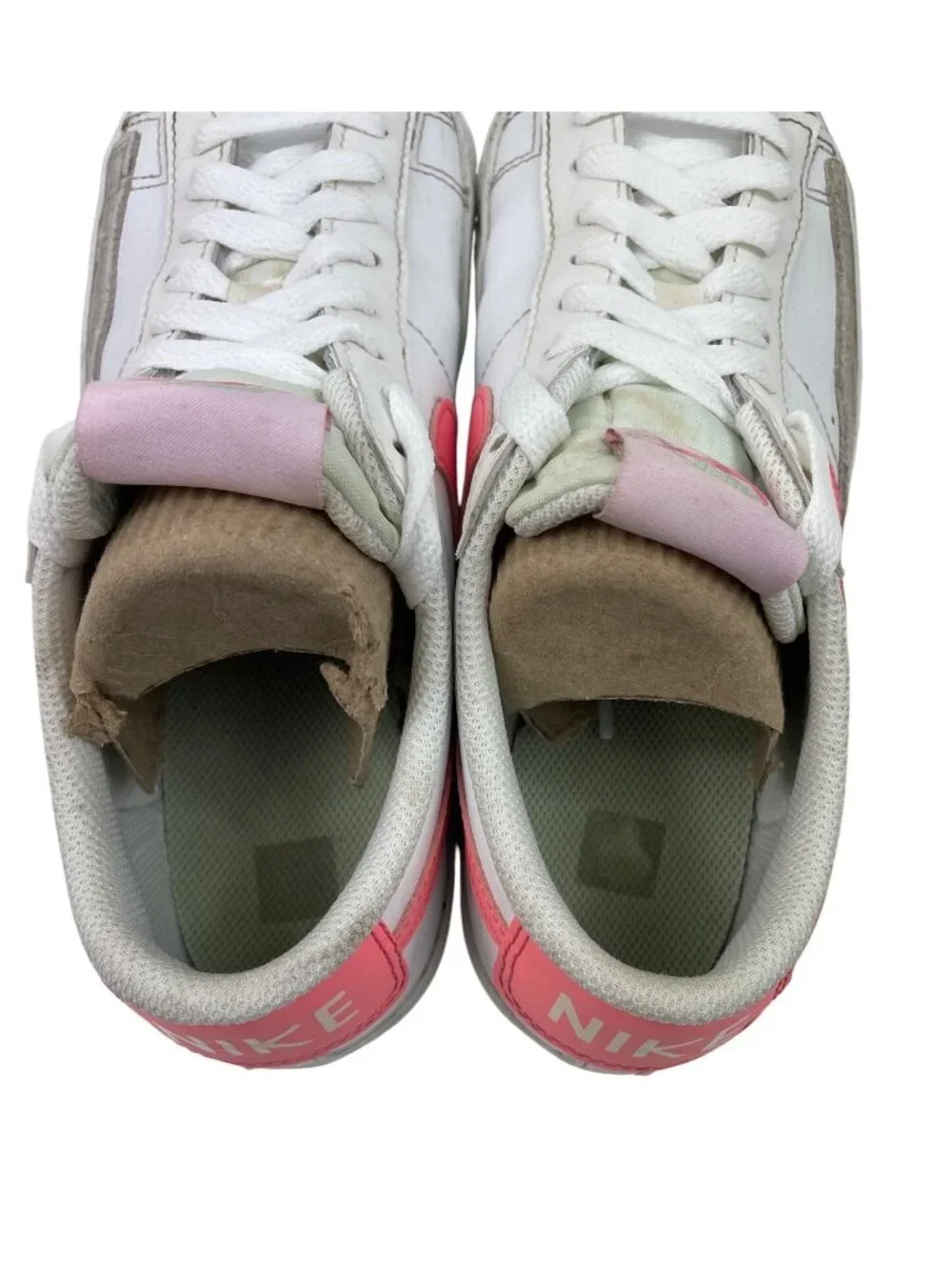 Nike Blazer Low '77 GS White Pink Gaze DA4074-112 Youth Size 7Y - Picture 9 of 10